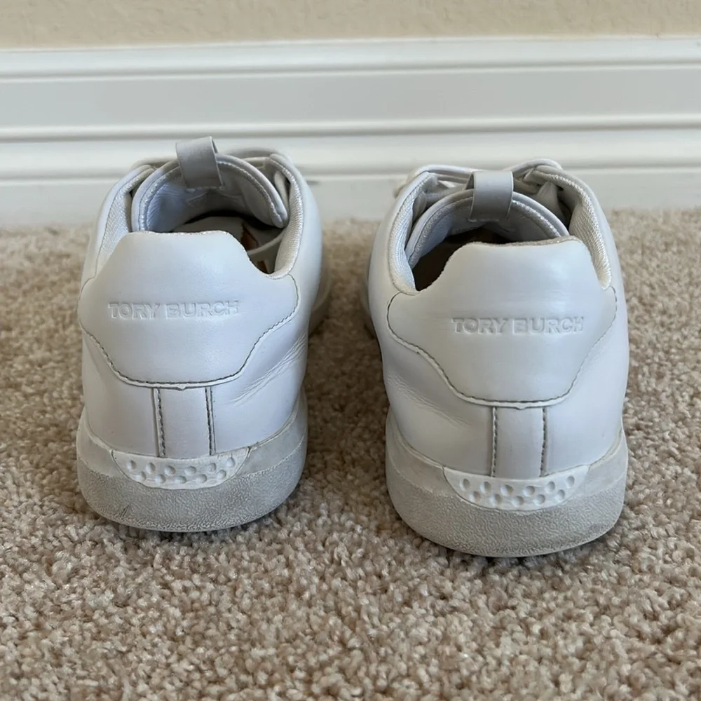 Tory Burch DOUBLE T HOWELL COURT SNEAKER - White